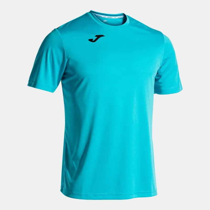 Joma JS USA - JOMA COMBI SHORT SLEEVE T-SHIRT FLUOR TURQUOISE -