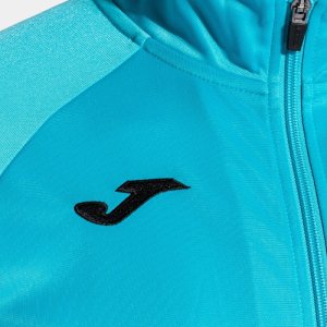 JOMA GALA FULL ZIP SWEATSHIRT FLUOR TURQUOISE