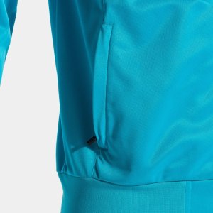 JOMA GALA FULL ZIP SWEATSHIRT FLUOR TURQUOISE