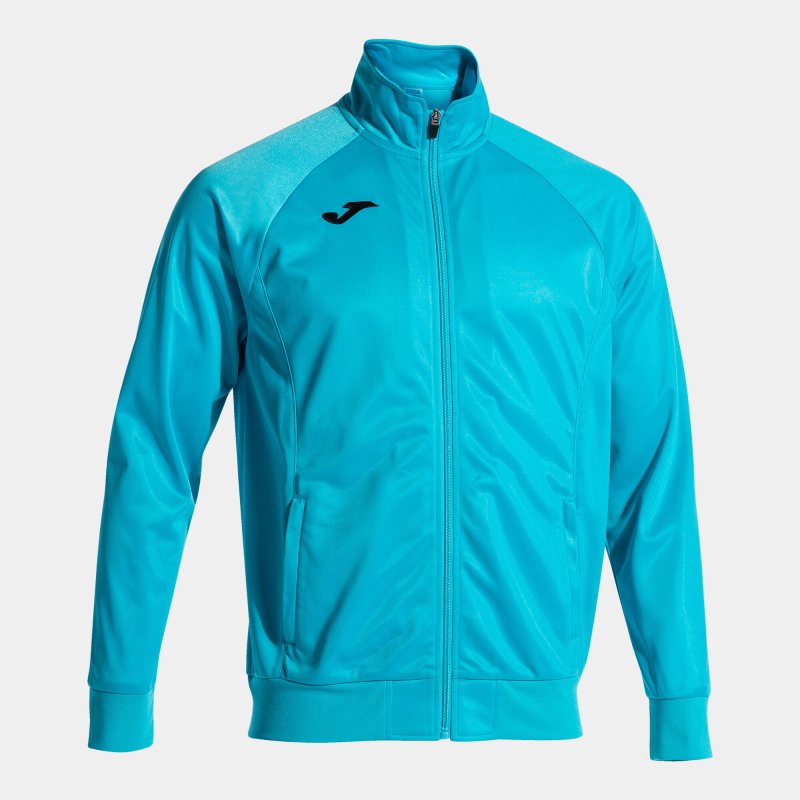 JOMA GALA FULL ZIP SWEATSHIRT FLUOR TURQUOISE