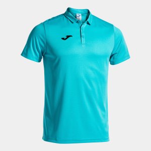 JOMA HOBBY SHORT SLEEVE POLO FLUOR TURQUOISE