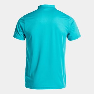 JOMA HOBBY SHORT SLEEVE POLO FLUOR TURQUOISE