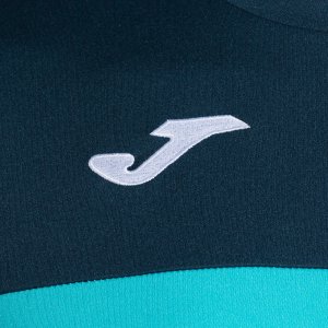 JOMA WINNER SHORT SLEEVE T-SHIRT FLUOR TURQUOISE-NAVY