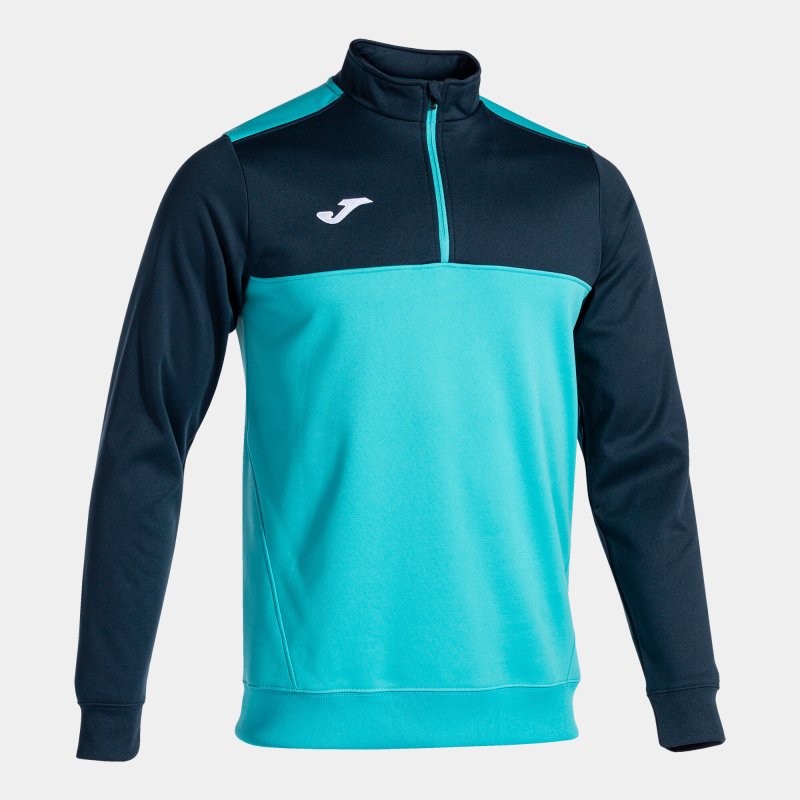 JOMA WINNER SWEATSHIRT FLUOR TURQUOISE-NAVY