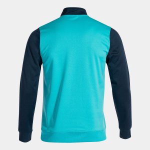 JOMA WINNER SWEATSHIRT FLUOR TURQUOISE-NAVY