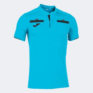 JOMA REFEREE SHORT SLEEVE T-SHIRT FLUOR TURQUOISE