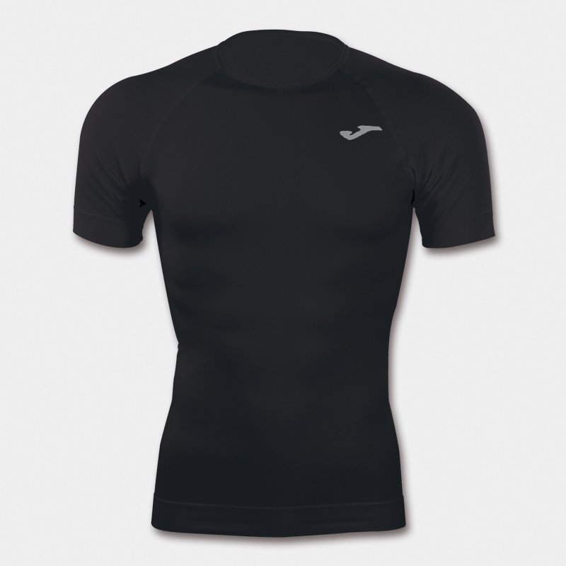 JOMA BRAMA CLASSIC SEAMLESS T-SHIRT BLACK S/S
