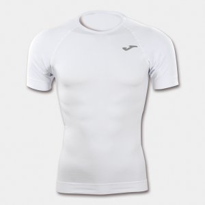 JOMA BRAMA CLASSIC SEAMLESS T-SHIRT WHITE S/S