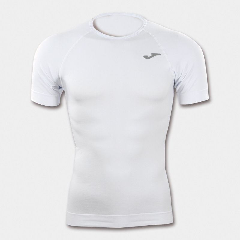 JOMA BRAMA CLASSIC SEAMLESS T-SHIRT WHITE S/S