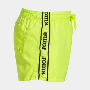 JOMA ROAD SWIM SHORTS FLUOR YELLOW