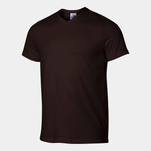 JOMA VERSALLES SHORT SLEEVE T-SHIRT BROWN