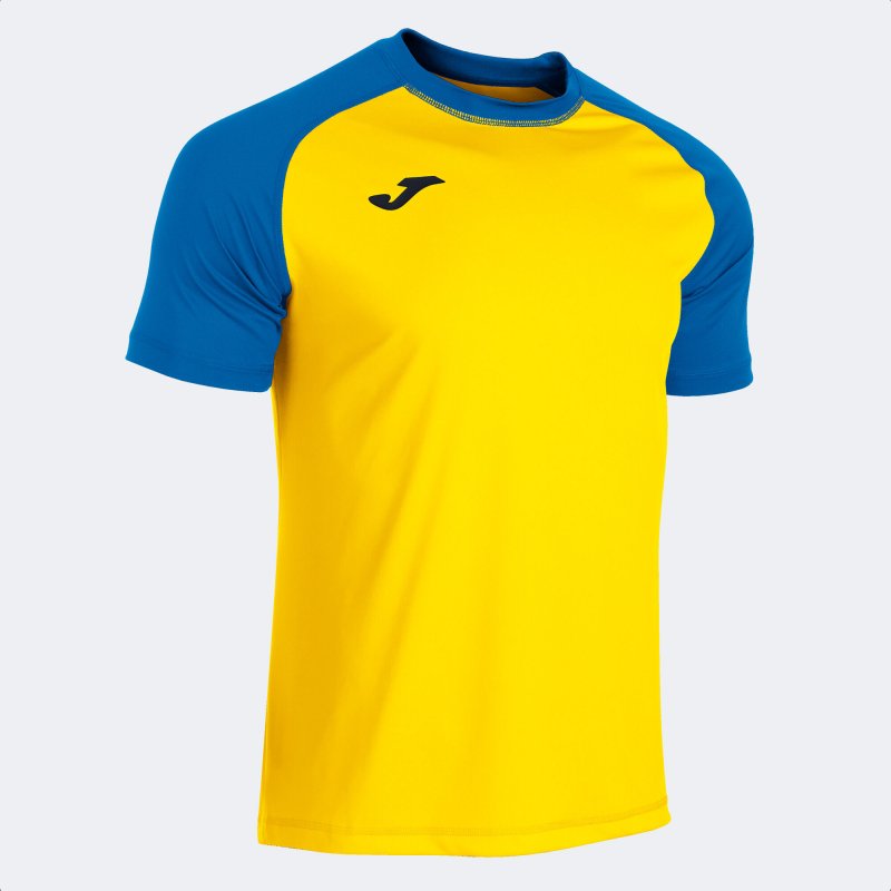 JOMA TEAMWORK SHORT SLEEVE T-SHIRT YELLOW-ROYAL BLUE
