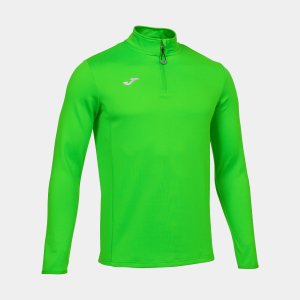 JOMA RUNNING NIGHT SWEATSHIRT FLUOR GREEN