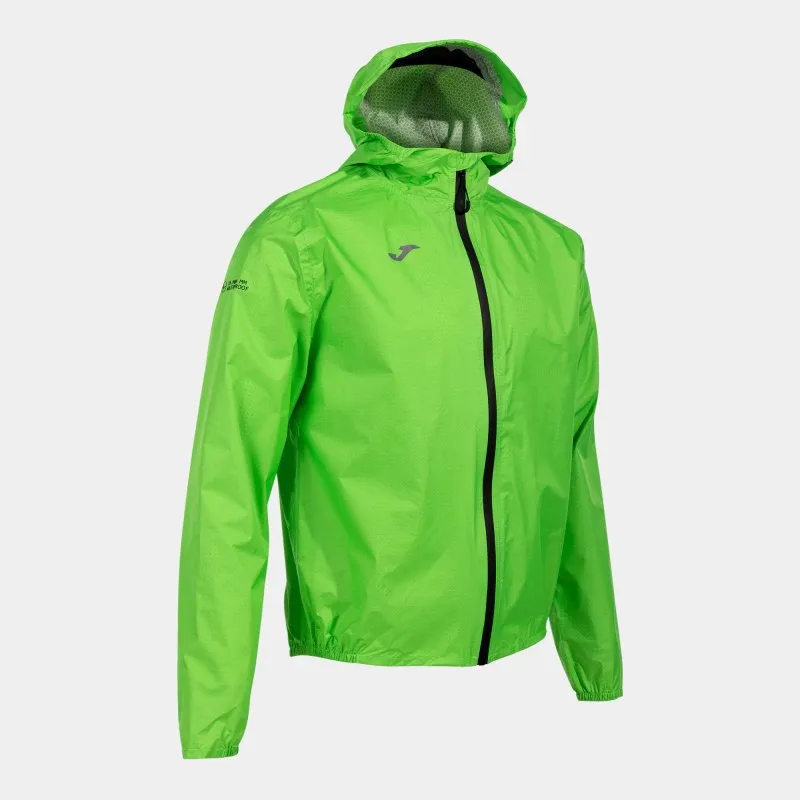 Joma JS USA - JOMA R-TRAIL NATURE RAINCOAT FLUOR GREEN -