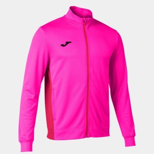 JOMA WINNER II FULL ZIP SWEATSHIRT FLUOR PINK