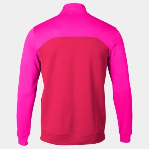 JOMA WINNER II FULL ZIP SWEATSHIRT FLUOR PINK