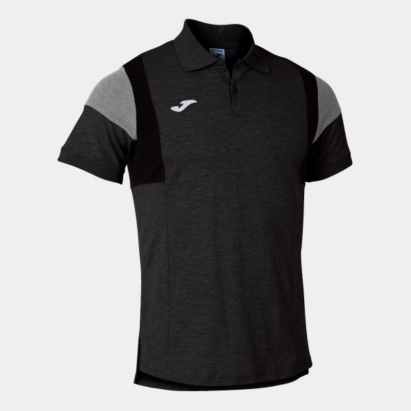 JOMA CONFORT III SHORT SLEEVE POLO MELANGE GREY