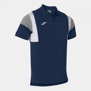 JOMA CONFORT III SHORT SLEEVE POLO NAVY