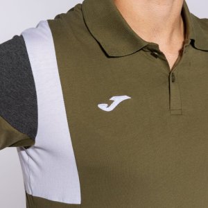 JOMA CONFORT III SHORT SLEEVE POLO KHAKI