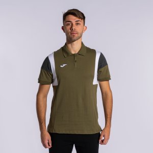 JOMA CONFORT III SHORT SLEEVE POLO KHAKI