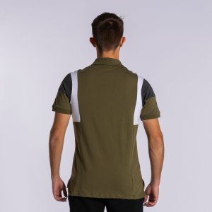 JOMA CONFORT III SHORT SLEEVE POLO KHAKI