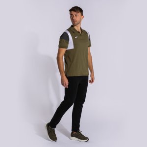 JOMA CONFORT III SHORT SLEEVE POLO KHAKI