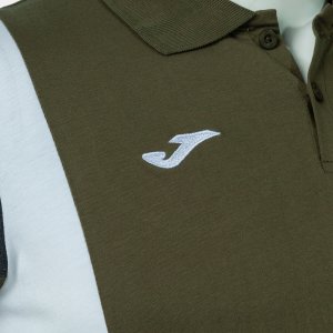 JOMA CONFORT III SHORT SLEEVE POLO KHAKI