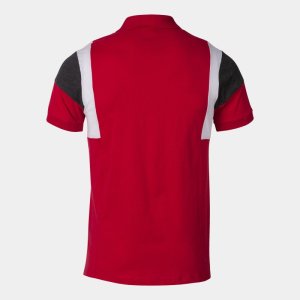 JOMA CONFORT III SHORT SLEEVE POLO RED