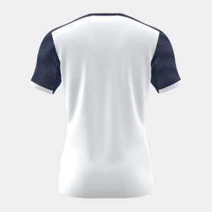 JOMA MONTREAL SHORT SLEEVE T-SHIRT WHITE NAVY