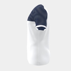 JOMA MONTREAL SHORT SLEEVE T-SHIRT WHITE NAVY