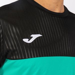 JOMA MONTREAL SHORT SLEEVE T-SHIRT GREEN BLACK