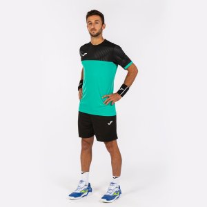 JOMA MONTREAL SHORT SLEEVE T-SHIRT GREEN BLACK