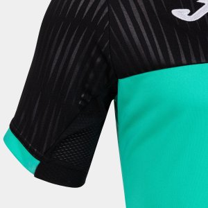JOMA MONTREAL SHORT SLEEVE T-SHIRT GREEN BLACK