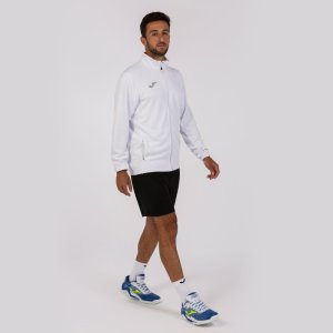 JOMA MONTREAL FULL ZIP SWEATSHIRT WHITE