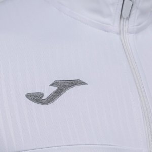JOMA MONTREAL FULL ZIP SWEATSHIRT WHITE