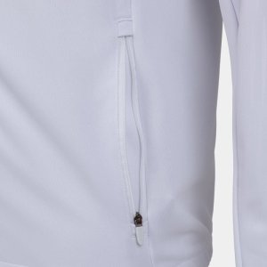 JOMA MONTREAL FULL ZIP SWEATSHIRT WHITE
