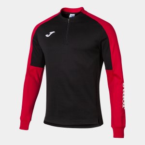 JOMA ECO CHAMPIONSHIP SWEATSHIRT BLACK RED