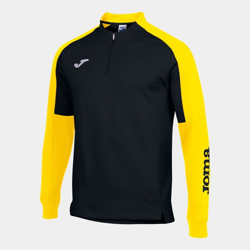 JOMA ECO CHAMPIONSHIP SWEATSHIRT BLACK YELLOW