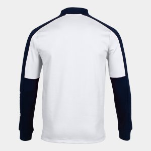 JOMA ECO CHAMPIONSHIP SWEATSHIRT WHITE BLACK
