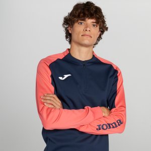 JOMA ECO CHAMPIONSHIP SWEATSHIRT NAVY FLUOR ORANGE