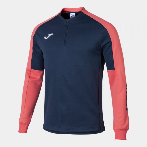 JOMA ECO CHAMPIONSHIP SWEATSHIRT NAVY FLUOR ORANGE