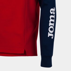 JOMA ECO CHAMPIONSHIP SWEATSHIRT RED NAVY