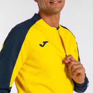 JOMA ECO CHAMPIONSHIP SWEATSHIRT YELLOW NAVY