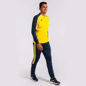 JOMA ECO CHAMPIONSHIP SWEATSHIRT YELLOW NAVY