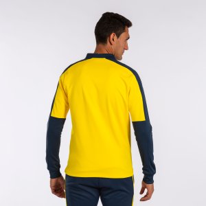 JOMA ECO CHAMPIONSHIP SWEATSHIRT YELLOW NAVY