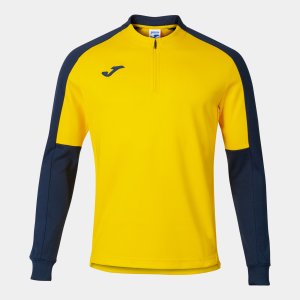 JOMA ECO CHAMPIONSHIP SWEATSHIRT YELLOW NAVY