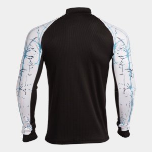 JOMA ELITE IX SWEATSHIRT BLACK WHITE