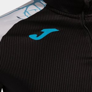 JOMA ELITE IX SWEATSHIRT BLACK WHITE