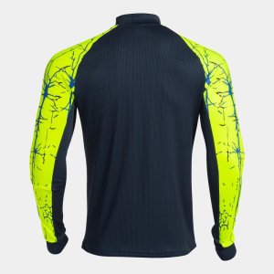 JOMA ELITE IX SWEATSHIRT NAVY FLUOR YELLOW