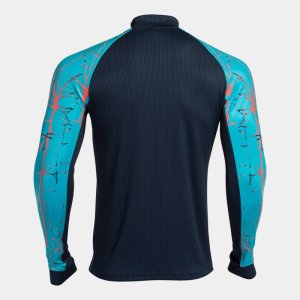 JOMA ELITE IX SWEATSHIRT NAVY TURQUOISE